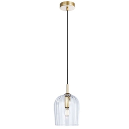 Φωτιστικό Οροφής 22117 16x23cm 1xE14 40W Clear-Gold