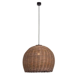 Φωτιστικό Οροφής 22172 Φ65x45cm 1xE27 20W Brown