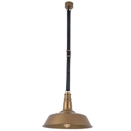Φωτιστικό Οροφής 22225 Φ46x110cm 1xE27 40W Black-Bronze