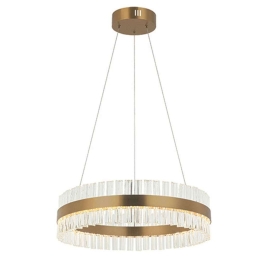 Φωτιστικό Οροφής 22039 Φ60x170cm Dim Led 7220Lm 56W 3000K Gold