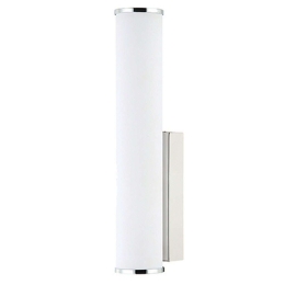 Φωτιστικό Τοίχου - Απλίκα 22087 9,3x6,3x31cm Led 760Lm 7W 3000K Chrome Μέταλλο,Ακρυλικό