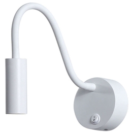Φωτιστικό Τοίχου - Απλίκα 22050 Φ8x20/26cm Led 149Lm 3W 3000K White