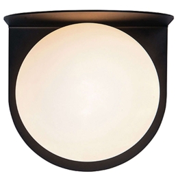 Φωτιστικό Τοίχου - Απλίκα 20344-L 14x16x13cm 1xG9 7W Black Μέταλλο,Γυαλί