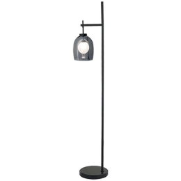 Φωτιστικό Δαπέδου 22053 31x26x145cm 1xG9 5W Black-White
