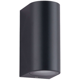 Φωτιστικό Τοίχου E307 9,5x6,8x15cm 2xGU10 7W Black
