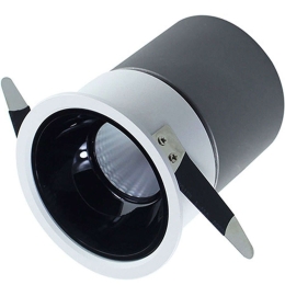 Σποτ Χωνευτό S071 Φ8,5x10,3cm Led 1125Lm 15W 3000K White Στρόγγυλο