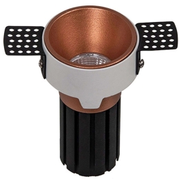 Σποτ Χωνευτό S097-C Φ8,2x13,5x11,8cm Led 1125Lm 15W 3000K Bronze Στρόγγυλο