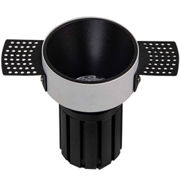 Σποτ Χωνευτό S096-B Φ8,2x13,5x10,2cm Led 675Lm 9W 3000K Black Στρόγγυλο