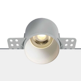 Σποτ Χωνευτό Z10105TR-W Φ6x4cm 1xGU10 50W White Στρόγγυλο