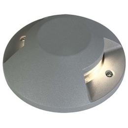 Φωτιστικό Δαπέδου Z69058B Φ20x4,2cm Led 600Lm 6W 3000K Grey