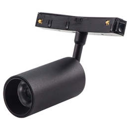 Φωτιστικό Σποτ Μαγνητικής Ράγας Curved 22106 Φ4,5x11cm Dim Led 780Lm 8W 3000K Black