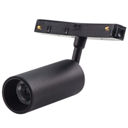 Φωτιστικό Σποτ Μαγνητικής Ράγας Curved 22094 Φ4,5x11cm Dim Led 780Lm 8W 3000K Black