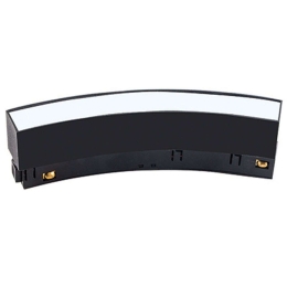 Φωτιστικό Μαγνητικής Ράγας Curved 22100 Ø90cm 19,5x2,3x4,5cm Dim Led 780Lm 8W 3000K Black