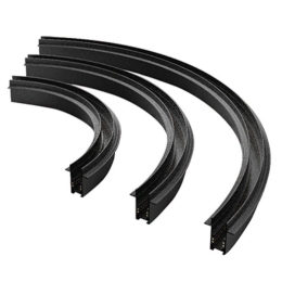 Μαγνητική Ράγα Trimless Curved 22098 94,25x5,5x5,6cm Black