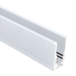 Μαγνητική Ράγα Χωνευτή 48V 2084W-3 300x3,9x5,6cm White