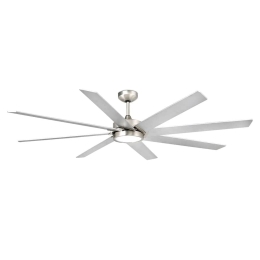 Ανεμιστήρας Οροφής Century 33554A Με Φως Led 15W 3000K Και Τηλεχειριστήριο D165cm Grey Faro Barcelona