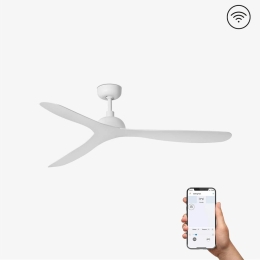 Ανεμιστήρας Οροφής Gotland 33446WP Smart Fan Με Τηλεχειριστήριο D132cm White Faro Barcelona