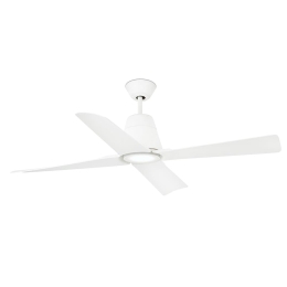 Ανεμιστήρας Οροφής Typhoon 33480-14 Με Φως Led 19W 3000K Και Τηλεχειριστήριο D130cm White Faro Barcelona