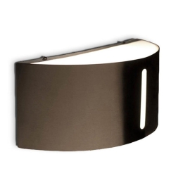 Φωτιστικό Τοίχου Bonn Up & Down 6330402001 IP44 E27 12,3x11x26,5cm Stainless Steel Lutec