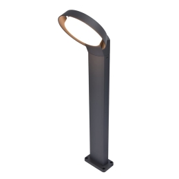 Φωτιστικό Δαπέδου Polo OUTDOOR Led BOLLARD 1 LIGHT DARK GREY 650x180x162 Dark grey IP54 Lutec