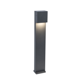 Φωτιστικό Δαπέδου Gemini XF 7104001118 IP54 Led 4000K 65x11x92cm Dark Grey Lutec