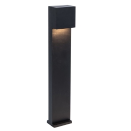 Φωτιστικό Δαπέδου Gemini XF 7104002012 IP54 Led 3000K 65x11x92cm Matt Black Lutec