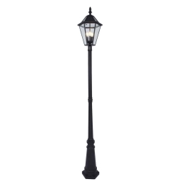 Φωτιστικό Δαπέδου Ηλιακό London 6951301189 IP44 Led 2700K 227x31x31 Matt Black Lutec