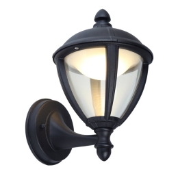 Φωτιστικό Τοίχου - Απλίκα Unite Up 5260101012 IP44 Led 3000K 26,1x19,8x16,5 Matt Black Lutec