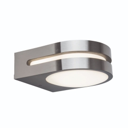 Φωτιστικό Τοίχου Fancy 5102501001 IP54 Led 3000K 17,2x14x8,4 Steel Lutec