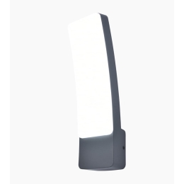 Φωτιστικό Τοίχου Kira 5288909118 IP54 Led 2700-6500Κ Lutec Connect 31,1x11x8,3cm Dark Grey Lutec