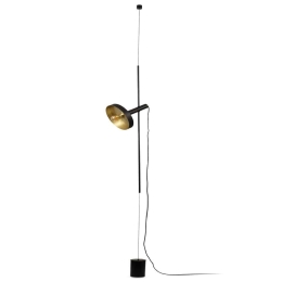 Φωτιστικό Οροφής - Δαπέδου Whizz 20166-95 E27 max 15W Black-Gold Faro Barcelona
