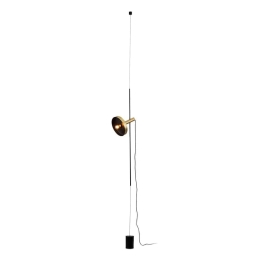 Φωτιστικό Οροφής - Δαπέδου Whizz 20166-96 E27 max 15W Satin Gold-Black Faro Barcelona
