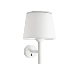 Φωτιστικό Τοίχου - Απλίκα Savoy 20300-92 E27 max 15W White Faro Barcelona