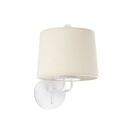 Φωτιστικό Τοίχου - Απλίκα Montreal 24030-02 E27 15W Matt White - Beige Faro Barcelona