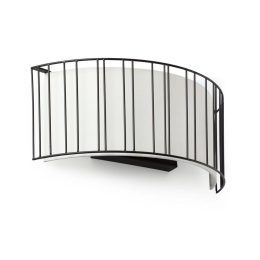 Φωτιστικό Τοίχου Linda 29310 2xE27 15W Black Faro Barcelona