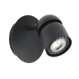 Φωτιστικό Τοίχου Coco 40661 1xGU10 Black Faro Barcelona