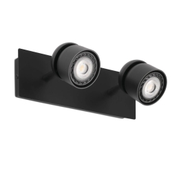 Φωτιστικό Τοίχου Coco 40665 2xGU10 Black Faro Barcelona