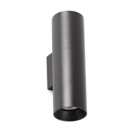 Φωτιστικό Τοίχου Stan 43751 2xGU10 max 8W Black Faro Barcelona