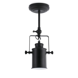 Φωτιστικό Τοίχου - Οροφής List 60000 E27 max 15W Black Faro Barcelona