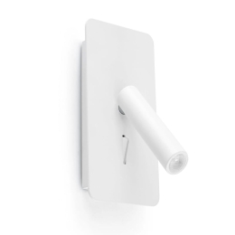 Φωτιστικό Τοίχου Suau 62120 High Power LED 3W 3000K 140Lm White Faro Barcelona