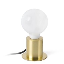 Επιτραπέζιο Φωτιστικό Ten 62157 E27 max 15W Satin Gold Faro Barcelona Ατσάλι