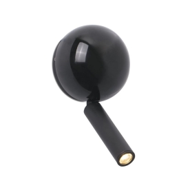 Φωτιστικό Τοίχου - Reader Press 62351 LED 3W 3000K 180Lm Black Faro Barcelona