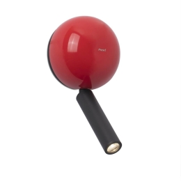 Φωτιστικό Τοίχου - Reader Press 62352 LED 3W 3000K 180Lm Red Faro Barcelona