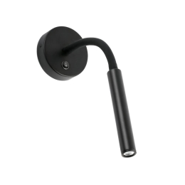 Φωτιστικό Τοίχου - Reader Kale 62703 Led 3W 3000K 180Lm Black Faro Barcelona