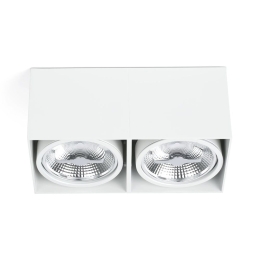 Φωτιστικό Οροφής - Spot Tecto 2xG53 AR111 max 15W White Faro Barcelona
