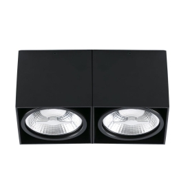 Φωτιστικό Οροφής - Spot Tecto 2xG53 AR111 max 15W Black Faro Barcelona
