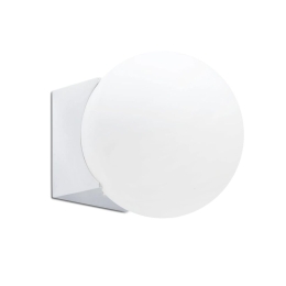 Φωτιστικό Μπάνιου - Τοίχου Lago 63503 G9 max 6W Shiny Chrome Faro Barcelona Αλουμίνιο,Γυαλί