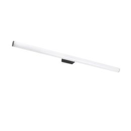 Φωτιστικό Μπάνιου - Τοίχου Volga 63514 LED 18W 3000K 1300Lm Black Faro Barcelona Αλουμίνιο
