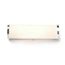 Φωτιστικό Μπάνιου - Τοίχου Danubio 63600 LED 9W 2700K 600Lm Chrome Faro Barcelona Αλουμίνιο,Γυαλί