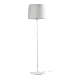 Φωτιστικό Δαπέδου Conga 64312-07 E27 max 15W White Faro Barcelona